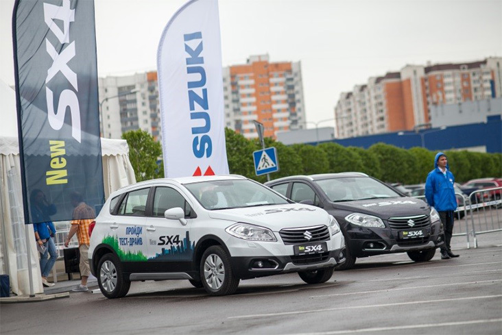 Москва протестировала Suzuki New SX4