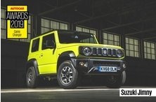 SUZUKI ALL NEW JIMNY СТАЛ ПОБЕДИТЕЛЕМ AUTOCAR AWARDS 2019