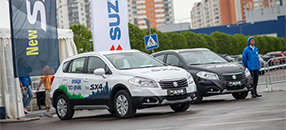 Москва протестировала Suzuki New SX4